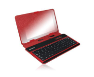 Vakoss Etui na tablet z klawiaturą 7 czerwone TK-542UR - 1392665 - zdjęcie 1